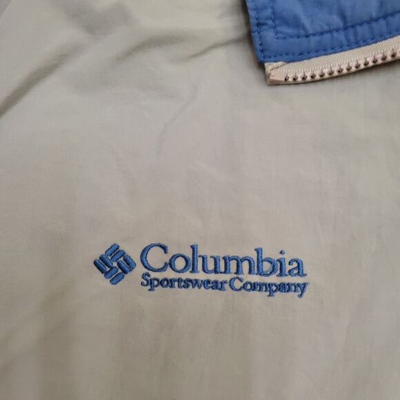Vintage Colombia Windbreaker Jacket Large 26x27 Oversized - Picture 10 of 16